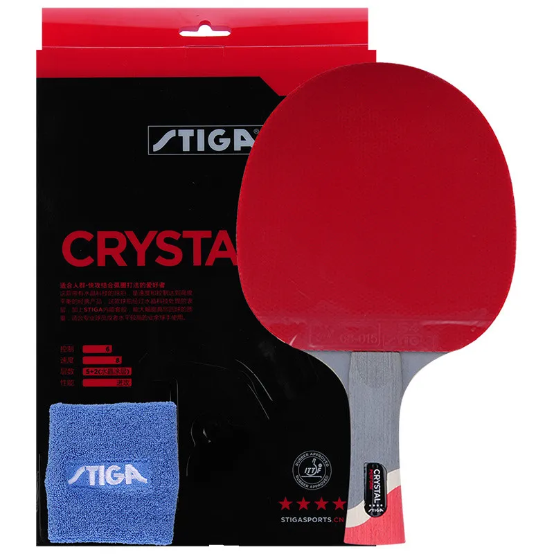 STIGA Crystal Advance Table Tennis Paddle 